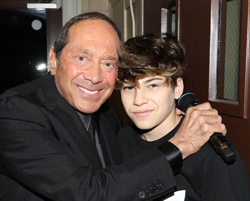 Ethan Anka with his father