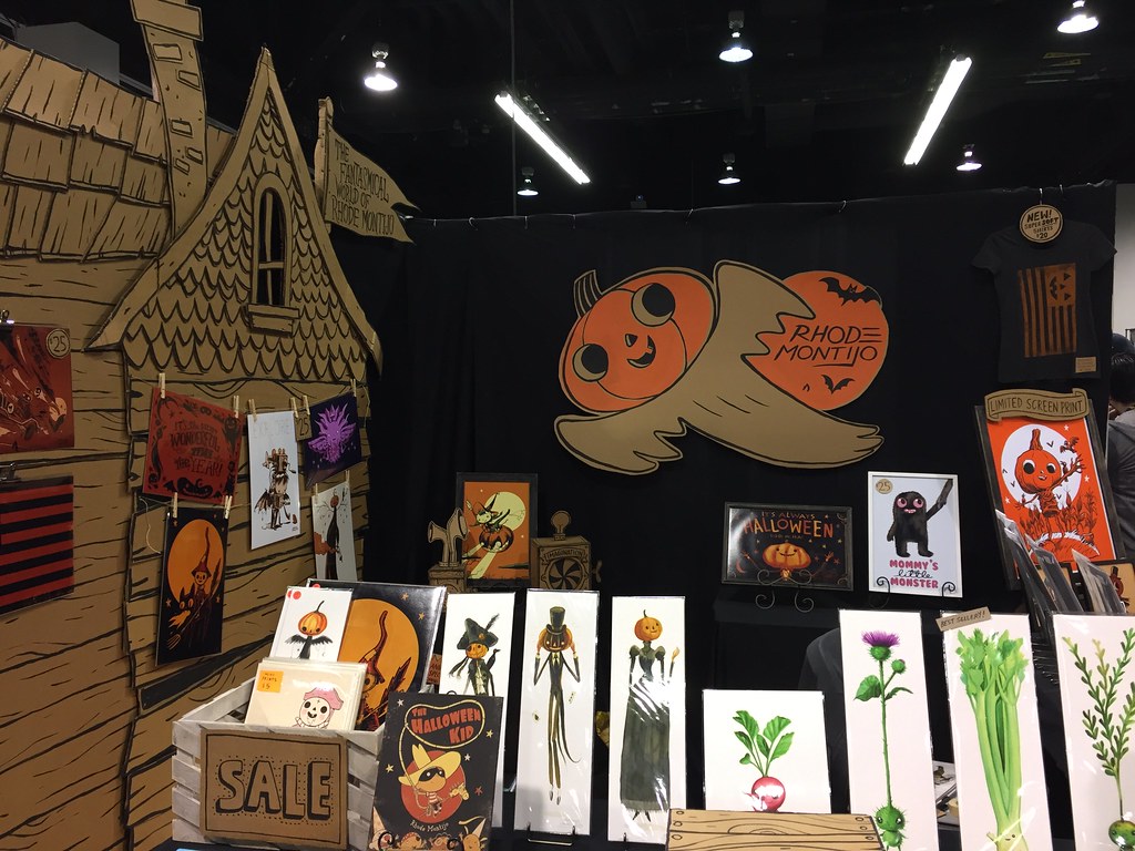 The Fantasmical World of Rhode Montijo booth