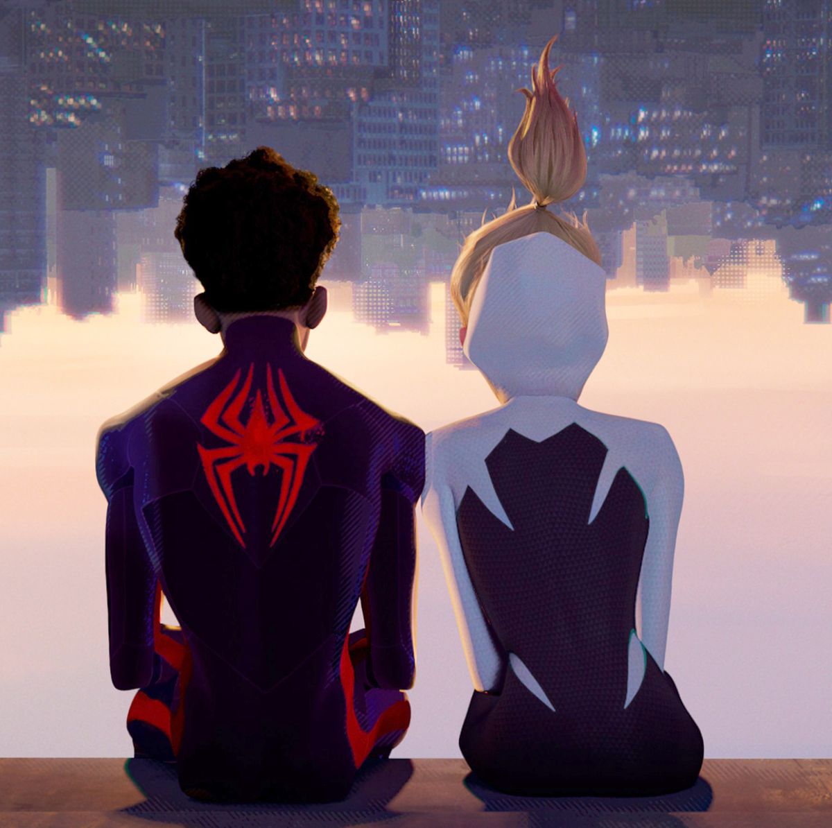 Spider Man And Woman Singing