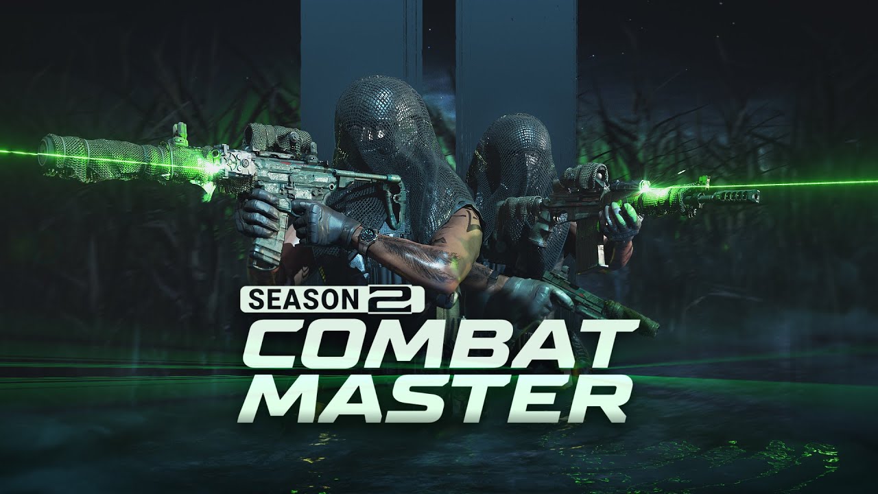 Masked soldiers aim laser rifles, Season 2 Combat Master